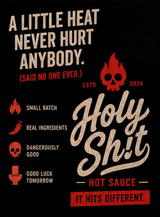 Holy Sh!t social ad 9