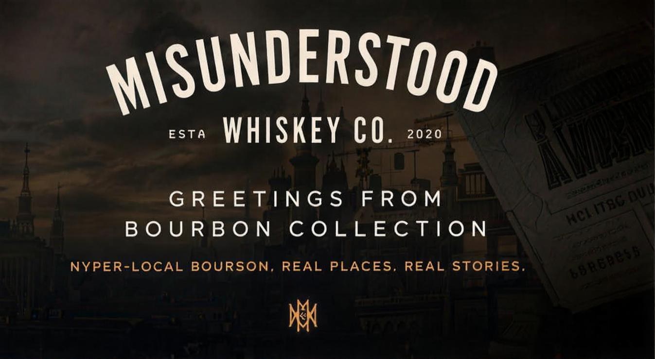 Misunderstood Whiskey Co. Greetings From Bourbon Collection