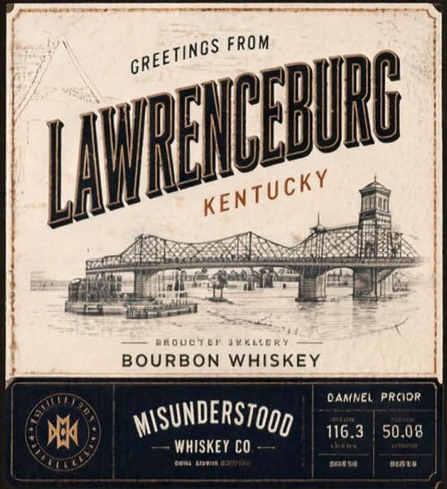 Lawrenceburg label