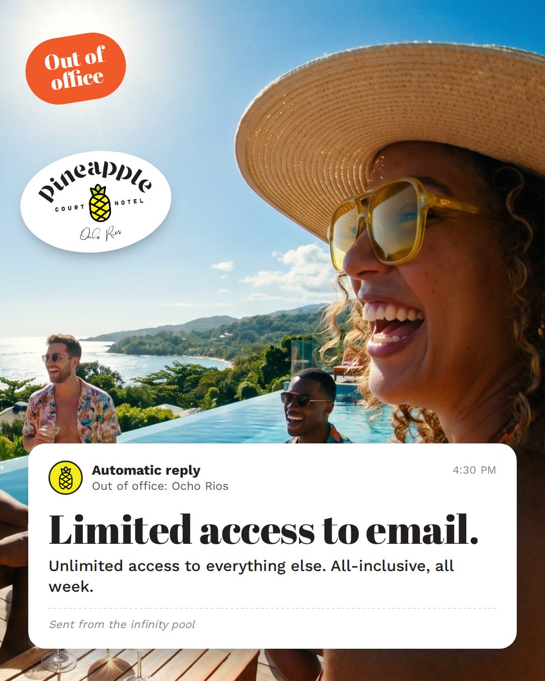 Limited access to email ad