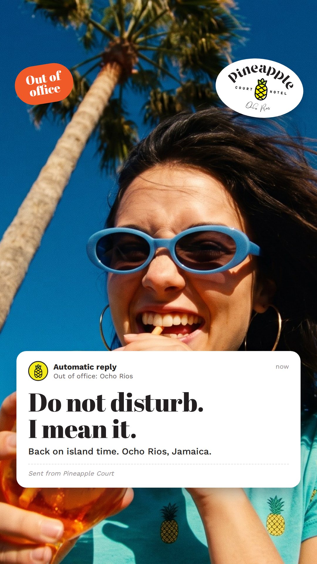 Do not disturb story ad