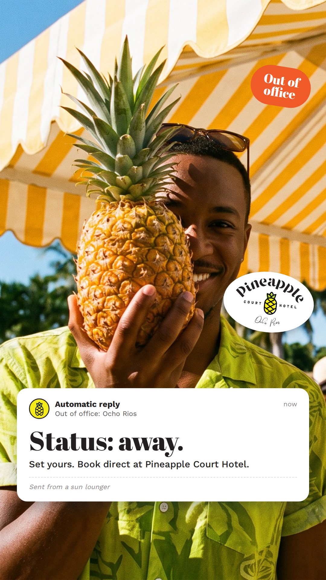Status: away story ad